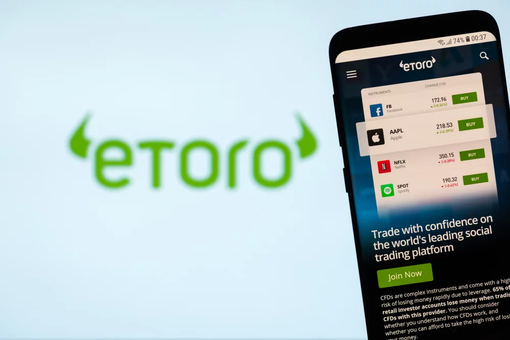 eToro Lists on Stock Exchange at $52 A Share