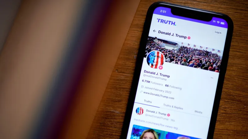 Truth Social Submits Blue-Chip Crypto ETF Filing Featuring Five Major Cryptocurrencies