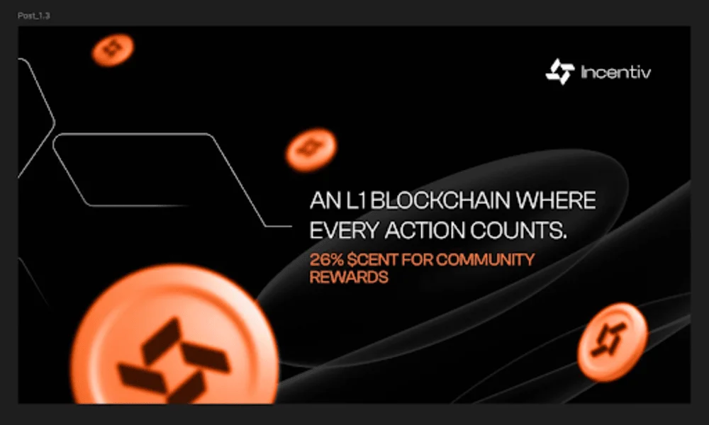 Incentiv Unveils Testnet Wallets and 26% of $CENT Allocated to Community Rewards