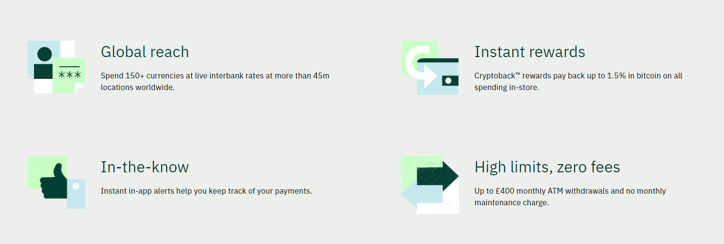 Wirex Card Advantages