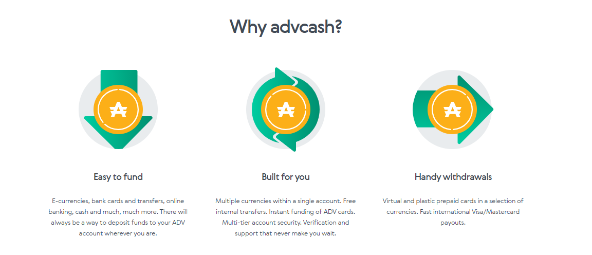 Advcash Advantages