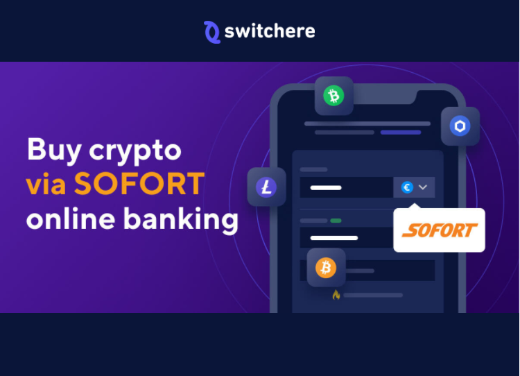 Switchere Buy Crypto with Sofort Payments