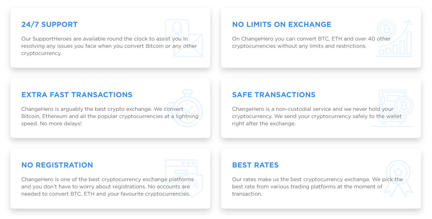  ChangeHero Advantages