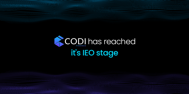 CODI Finance’s IEO Is Live