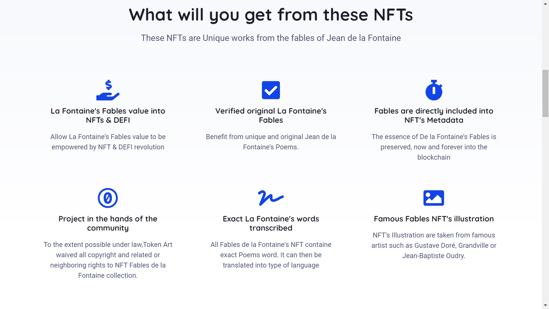 Fables De La Fontaine NFT
