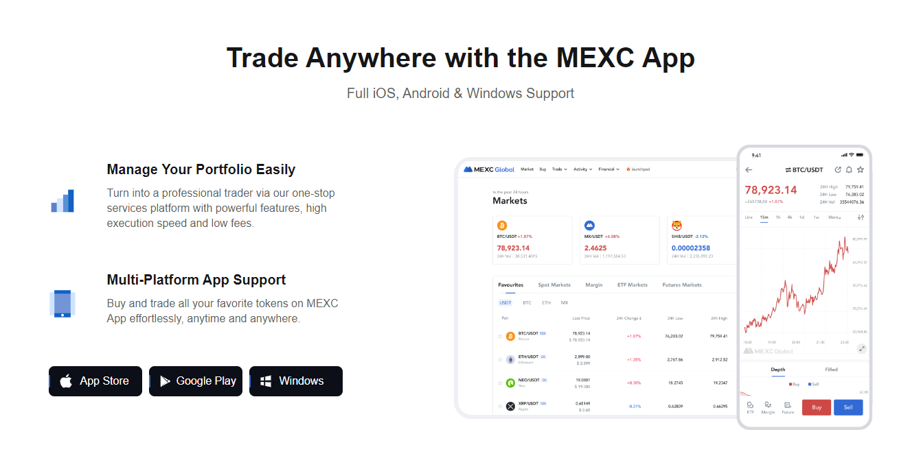 MEXC Mobile Support