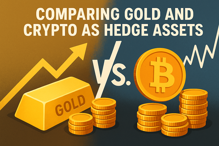 Comparing Gold and Crypto as Hedges