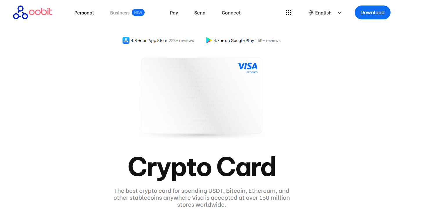 Oobit Crypto Card