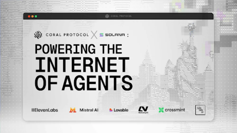 Coral Protocol Partners with Solana to Host Internet of Agents Hackathon