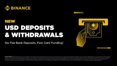 Crypto Exchange Binance Introduces Direct USD Deposit and Withdrawals Worldwide Via BPay Global
