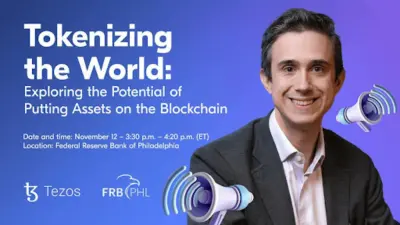 Tezos Co-Founder Arthur Breitman to Speak on Tokenization at Federal Reserve Bank of Philadelphia’s Ninth Annual Fintech Conference