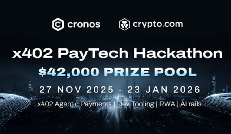 Crypto.com’s Cronos Launches x402 PayTech Hackathon