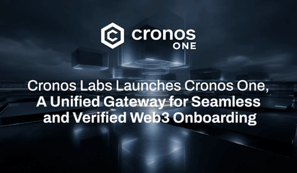 Cronos Labs Unveils Cronos One, A Unified Web3 Onboarding Hub