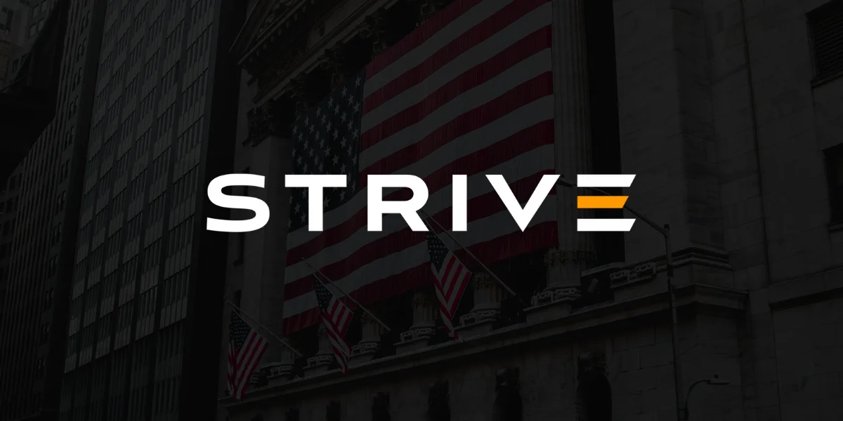 Strive Asset Management Launches $500M Stock Offering to Expand Bitcoin Treasury