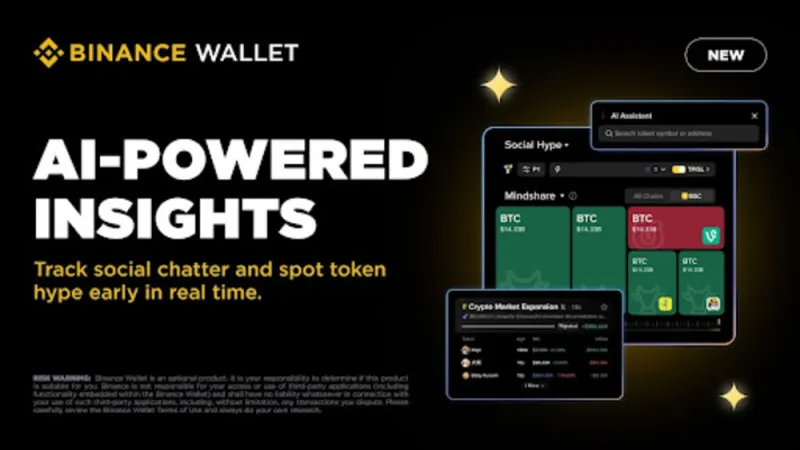 Binance Wallet Launches Three New AI-Powered Features to Curb Information Overload in Web3 for Users