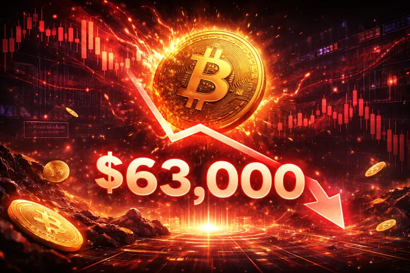 Bitcoin Slips Below $63k, Analysts Predict More Pain Ahead