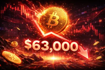 Bitcoin Slips Below $63k, Analysts Predict More Pain Ahead