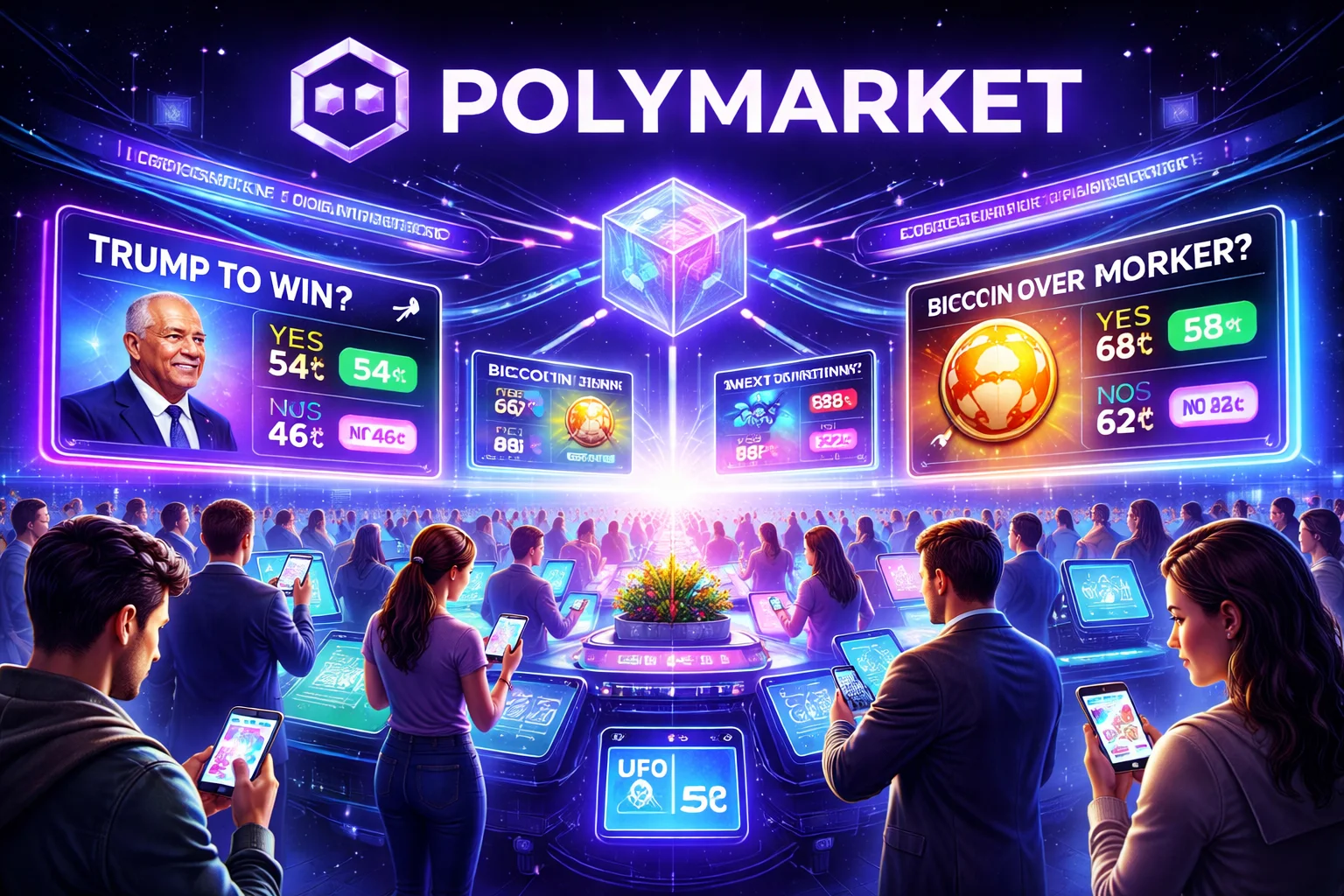 Prediction Marketplace Polymarket Hits New Record Volumes as U.S-Iran Bets Take Center Stage