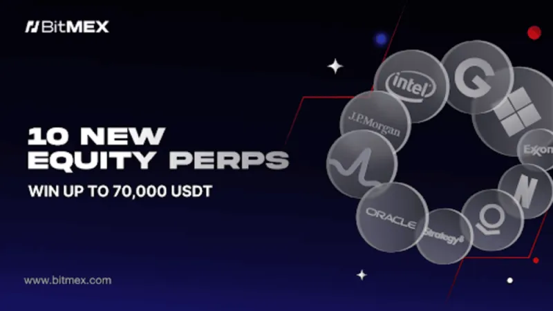 Crypto Exchange BitMEX Expands Equity Perps Offering With New U.S. Stock Contracts