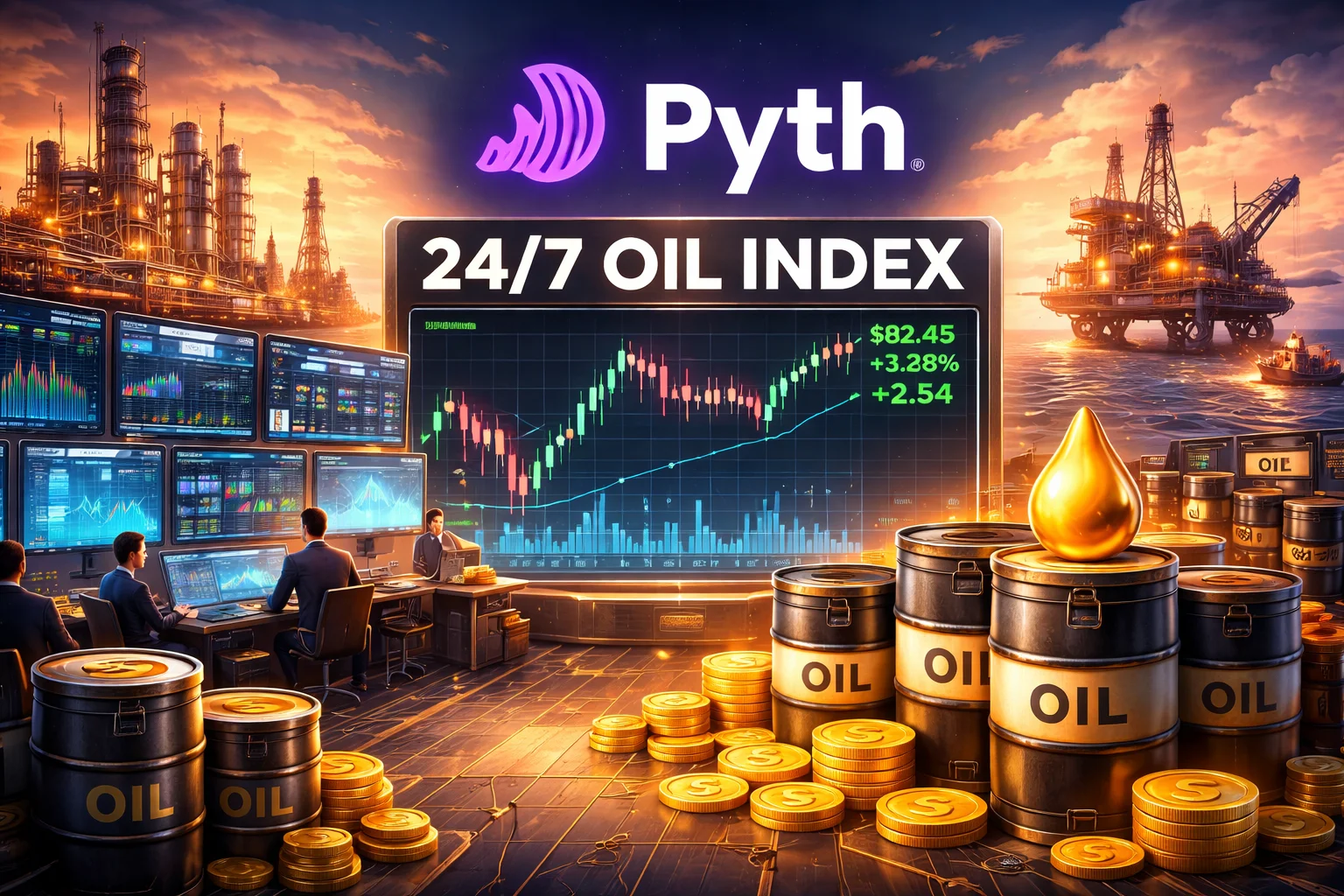 Pyth Network Introduces the Pyth 24/7 Oil Index