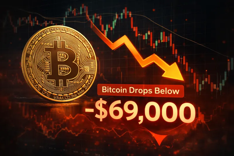 Bitcoin Drops Below $69k as Ukraine Strikes Russia’s Oil Infrastructure