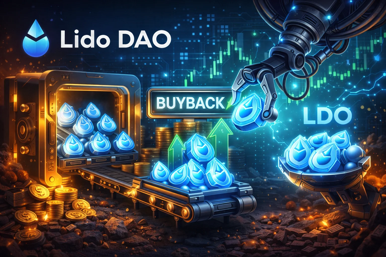 Lido DAO Proposes $20 Million LDO Buyback as Token Approaches All-time Low