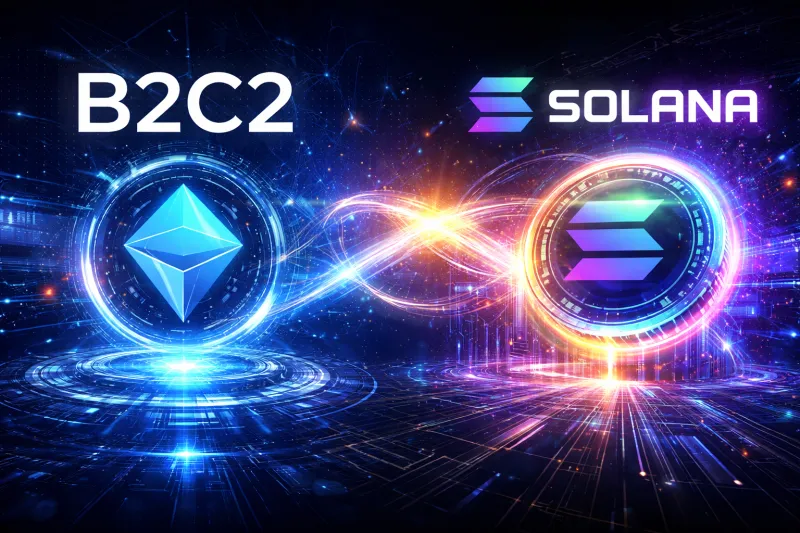 B2C2 Taps Solana as its Primary Stablecoin Network for Institutional Clients