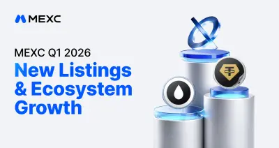 MEXC Reports 246% TradFi Volume Surge and 399 New Listings in Q1 2026