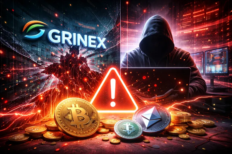 Grinex Exchange Halts Trading and Withdrawals After Alleged Cyberattack, $15 Million Stolen
