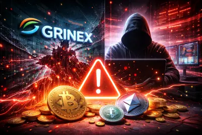 Grinex Exchange Halts Trading and Withdrawals After Alleged Cyberattack, $15 Million Stolen