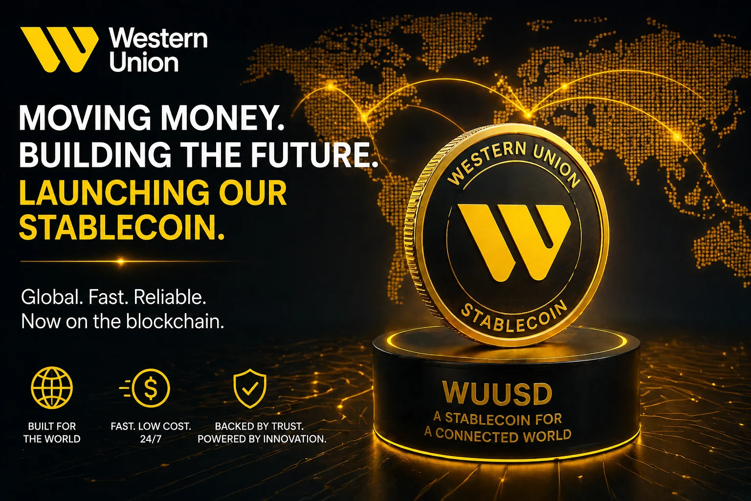 Financial Giant Western Union Prepares Stablecoin Launch