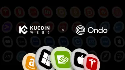 KuCoin Web3 Introduces Hundreds of Ondo Tokenized Stocks to Its Self-Custodial Wallet