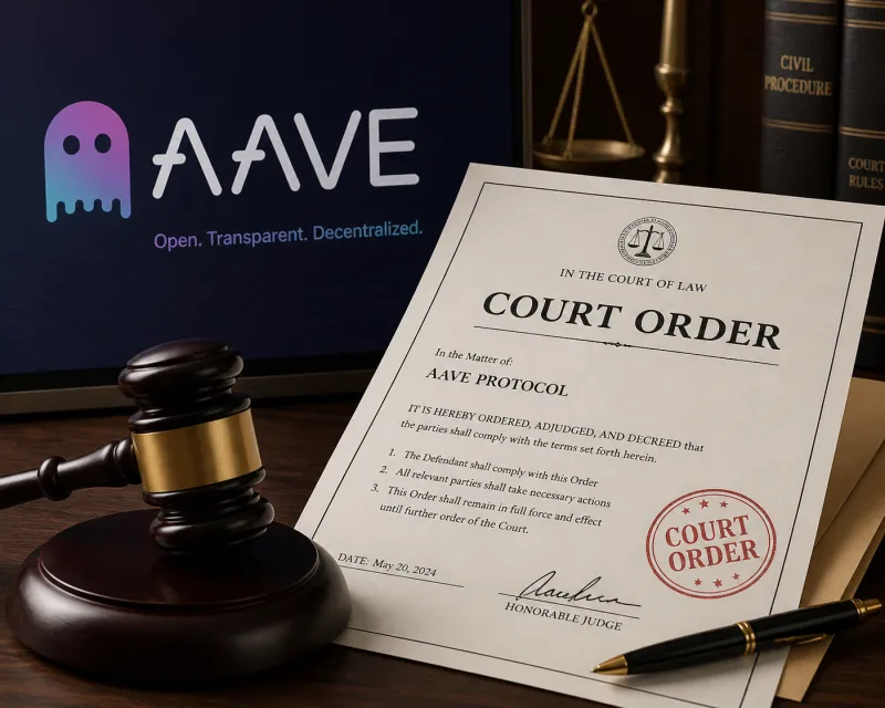 Aave Moves to Block $71M Crypto Seizure in U.S. Court, Warns of DeFi Fallout