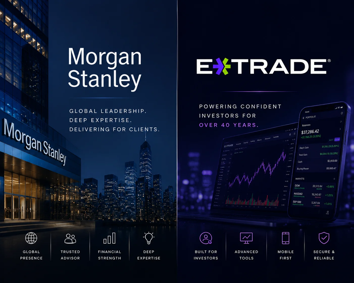 Morgan Stanley Launches Crypto Trading Pilot on E*Trade with Competitive Fees