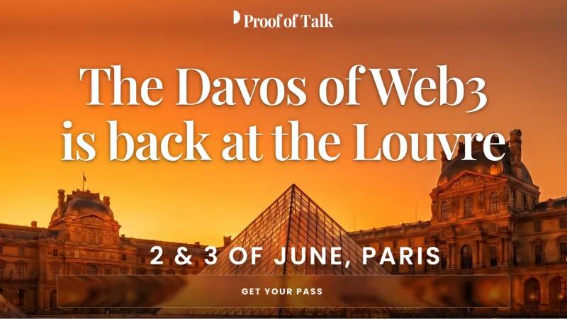 Proof of Talk Returns to the Louvre With 100+ C-Level Speakers Representing $18 Trillion in AUM