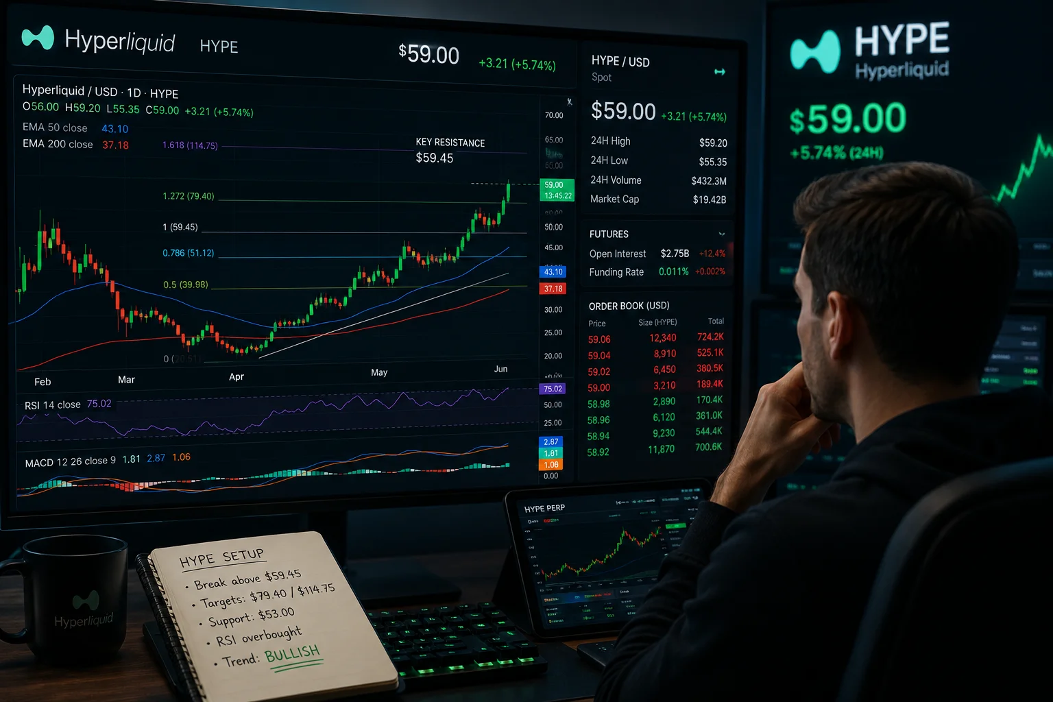 Is HYPE Heading Towards $100 After Hitting a New All-time High?