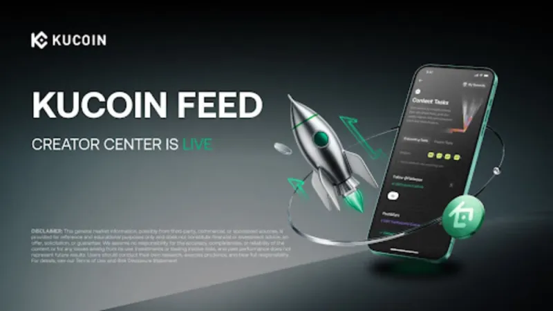 KuCoin Launches Feed 3.0 With Creator Rewards and Post-to-Earn Features