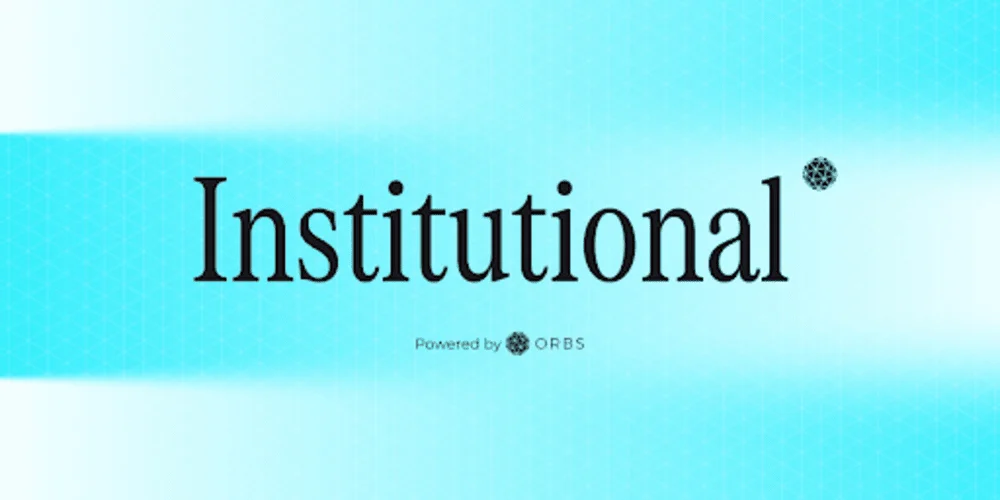 Orbs Launches Institutional On-Chain Trading Infrastructure