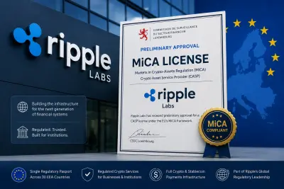 Ripple Secures Preliminary MiCA Approval in Luxembourg