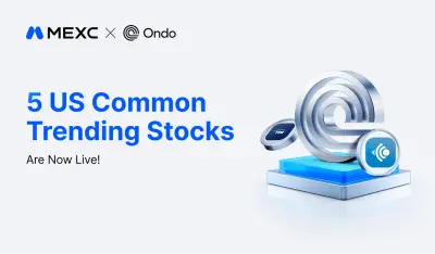 MEXC Lists Five ONDO Tokenized Stocks Trading Pairs Across AI, Semiconductors, and Energy