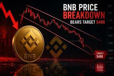 BNB Price Forecast: Bears Target $488 as Technical Breakdown Signals Further Downside