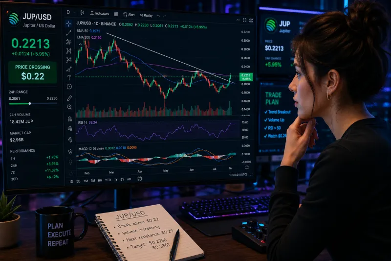 Jupiter Price Eyes Breakout as Network Revenue Hits Three-Month High
