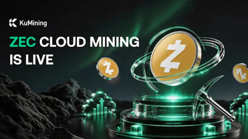 KuMining Launches ZEC Cloud Mining to Simplify Zcash Mining for Retail Users