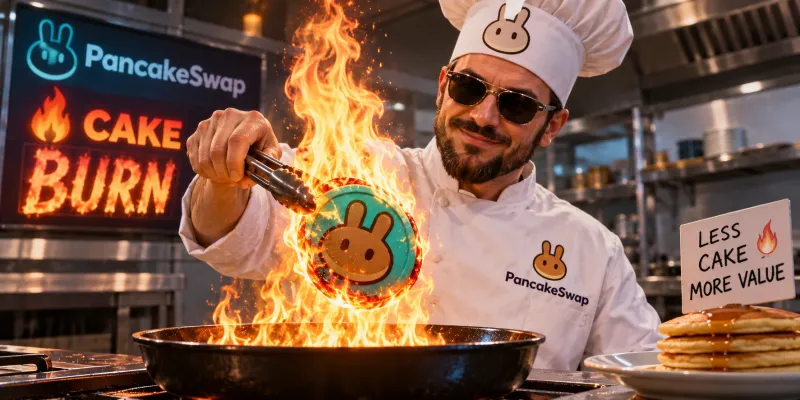 PancakeSwap Burns Another 496,000 CAKE Tokens in Weekly Supply Cut