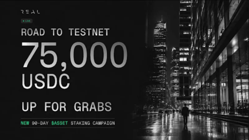 Real Opens New $ASSET Staking Round With 75,000 USDC in Rewards