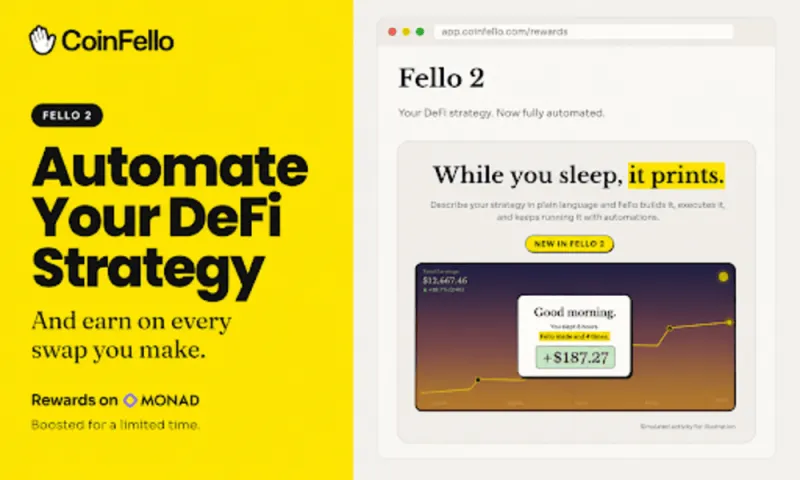 CoinFello's Fello 2 Turns Plain-English Prompts Into DeFi Trades