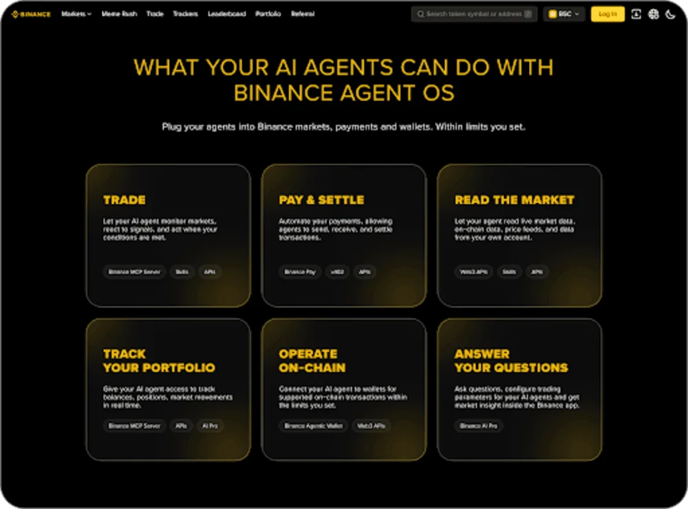 Binance Lets AI Agents Trade Directly on Its Platform