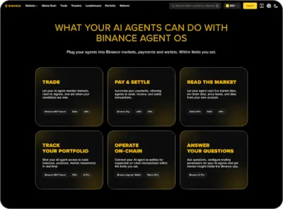 Binance Lets AI Agents Trade Directly on Its Platform