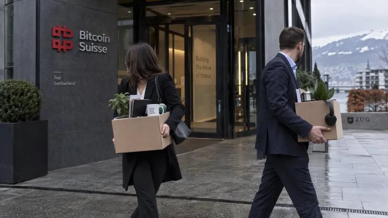 Bitcoin Suisse Cuts 60 Jobs, Half Its Swiss Workforce, in Cost Shift Abroad
