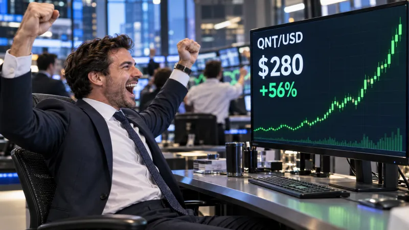 Quant Surges 350% After Deal to Settle Bank Deposits On-Chain